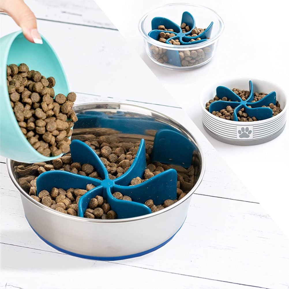 Spiral Slow Feeder Insert Slow Feeder Dog Bowls Accessories to Slow Down Eating for Dog and Cat Supplies - view 6