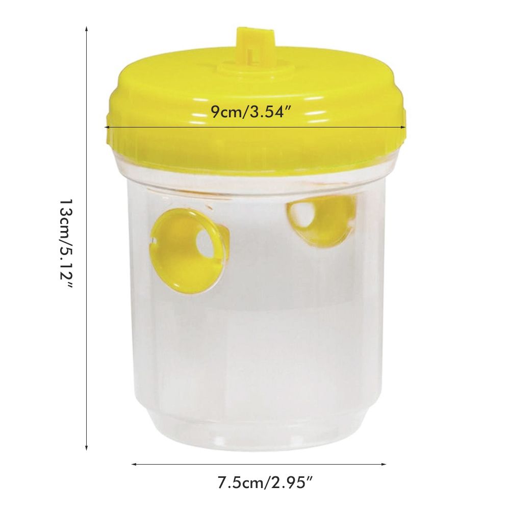Wasp Trap Hanging Wasp Cather Wasp Killer Reusable Bee Trap Catcher for Wasps Hornets Insects Fruit Fly Trap - view 2