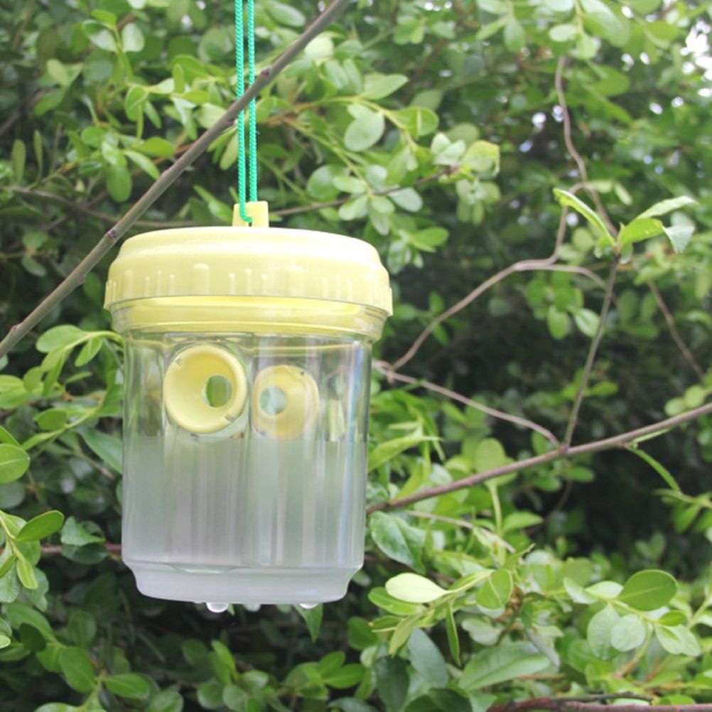 Wasp Trap Hanging Wasp Cather Wasp Killer Reusable Bee Trap Catcher for Wasps Hornets Insects Fruit Fly Trap - view 9