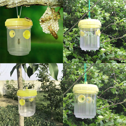 Wasp Trap Hanging Wasp Cather Wasp Killer Reusable Bee Trap Catcher for Wasps Hornets Insects Fruit Fly Trap - view 10