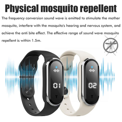 Mosquito Repellent Watch Ultrasonic Mosquito Repellent Bracelet Rechargeable Anti Mosquito Repeller Wristband - view 3