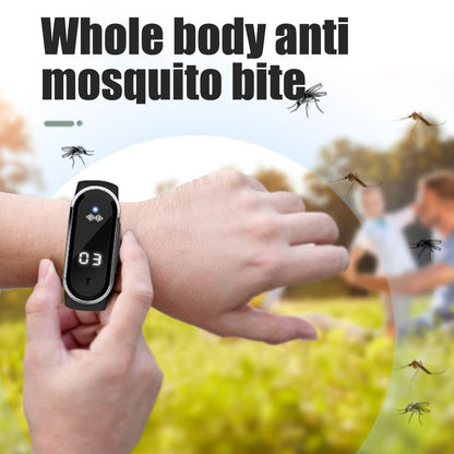 Mosquito Repellent Watch Ultrasonic Mosquito Repellent Bracelet Rechargeable Anti Mosquito Repeller Wristband - view 7