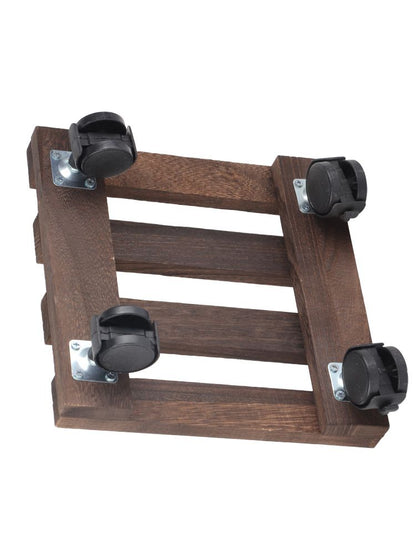 Wheeled Flower Pot Tray Base Roller Universal Wheel Movable Large Carrier Rectangular Thickened Chassis - view 9
