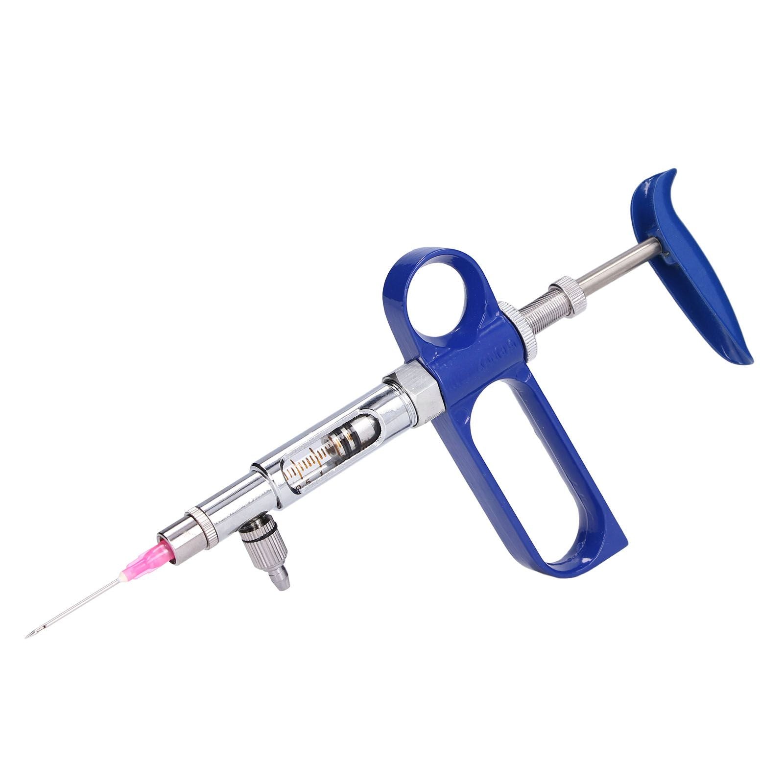 2ml Livestock Syringe Injector Continuous Adjustable Animal Injector for Cattle Sheep Pig Goat - view 8