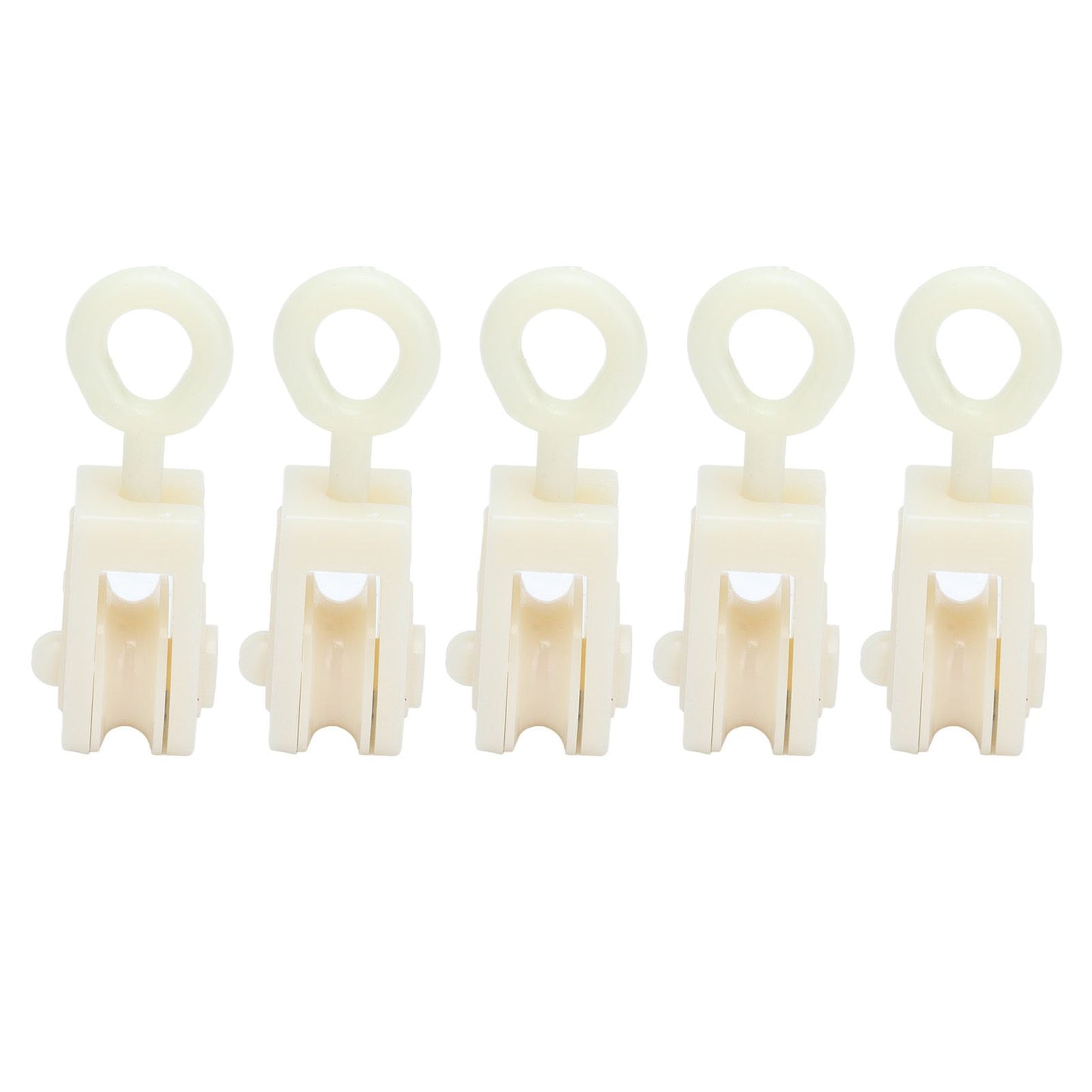 25pcs Livestock Fixed Pulley Plastic Greenhouse Pulley Accessories for Most Chicken Houses Farm - view 2