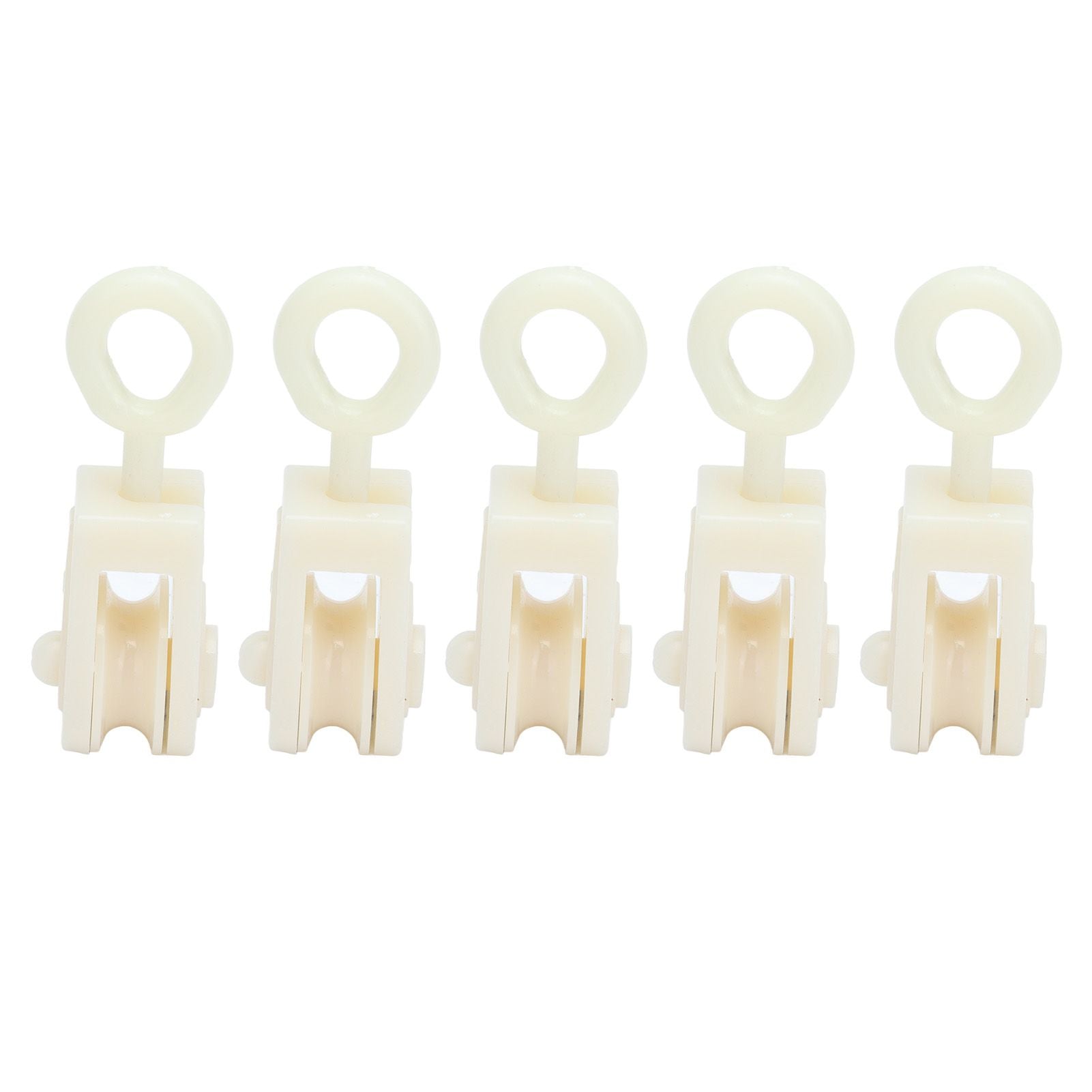 25pcs Livestock Fixed Pulley Plastic Greenhouse Pulley Accessories for Most Chicken Houses Farm - view 2