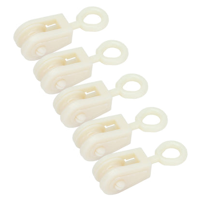 25pcs Livestock Fixed Pulley Plastic Greenhouse Pulley Accessories for Most Chicken Houses Farm - view 5