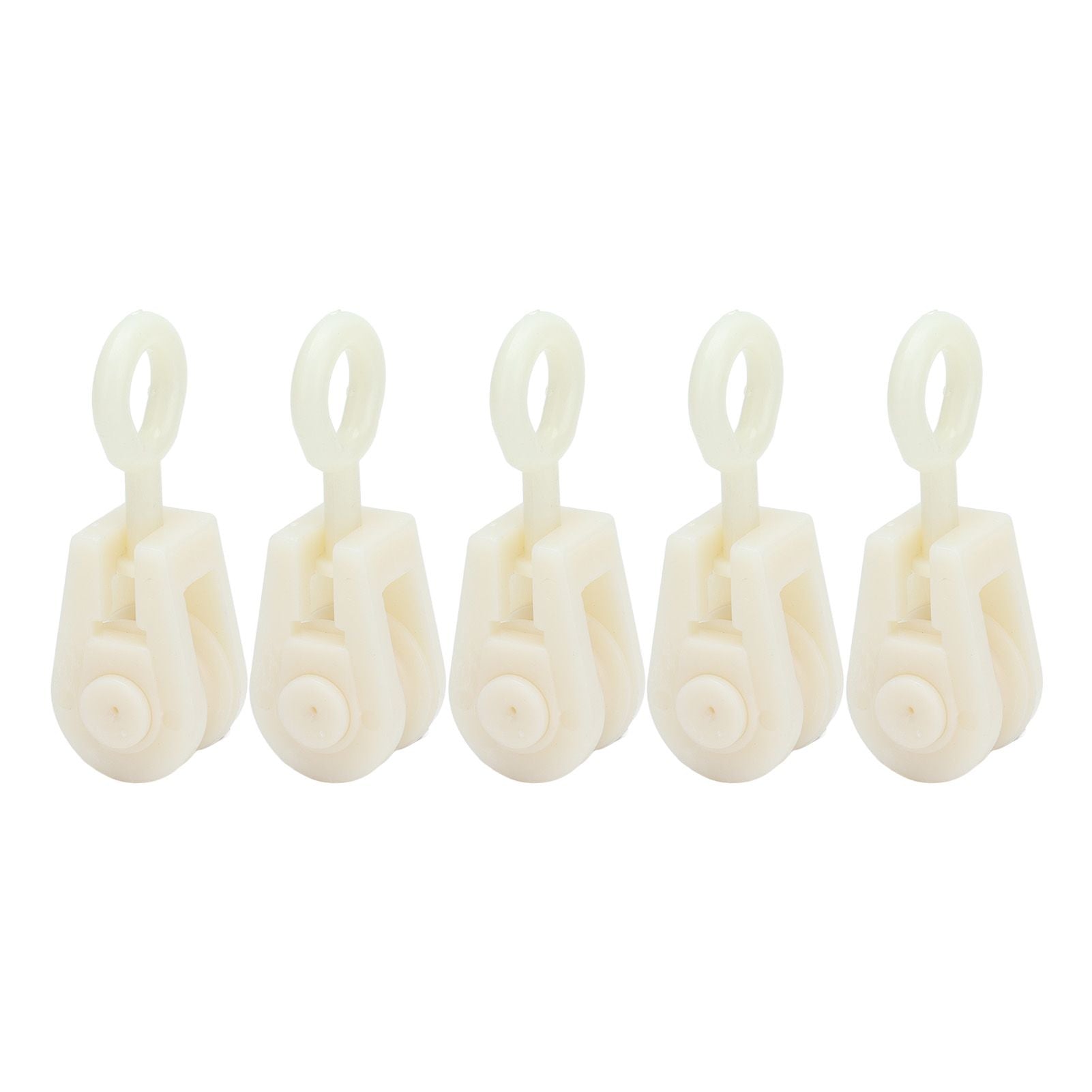 25pcs Livestock Fixed Pulley Plastic Greenhouse Pulley Accessories for Most Chicken Houses Farm - view 7