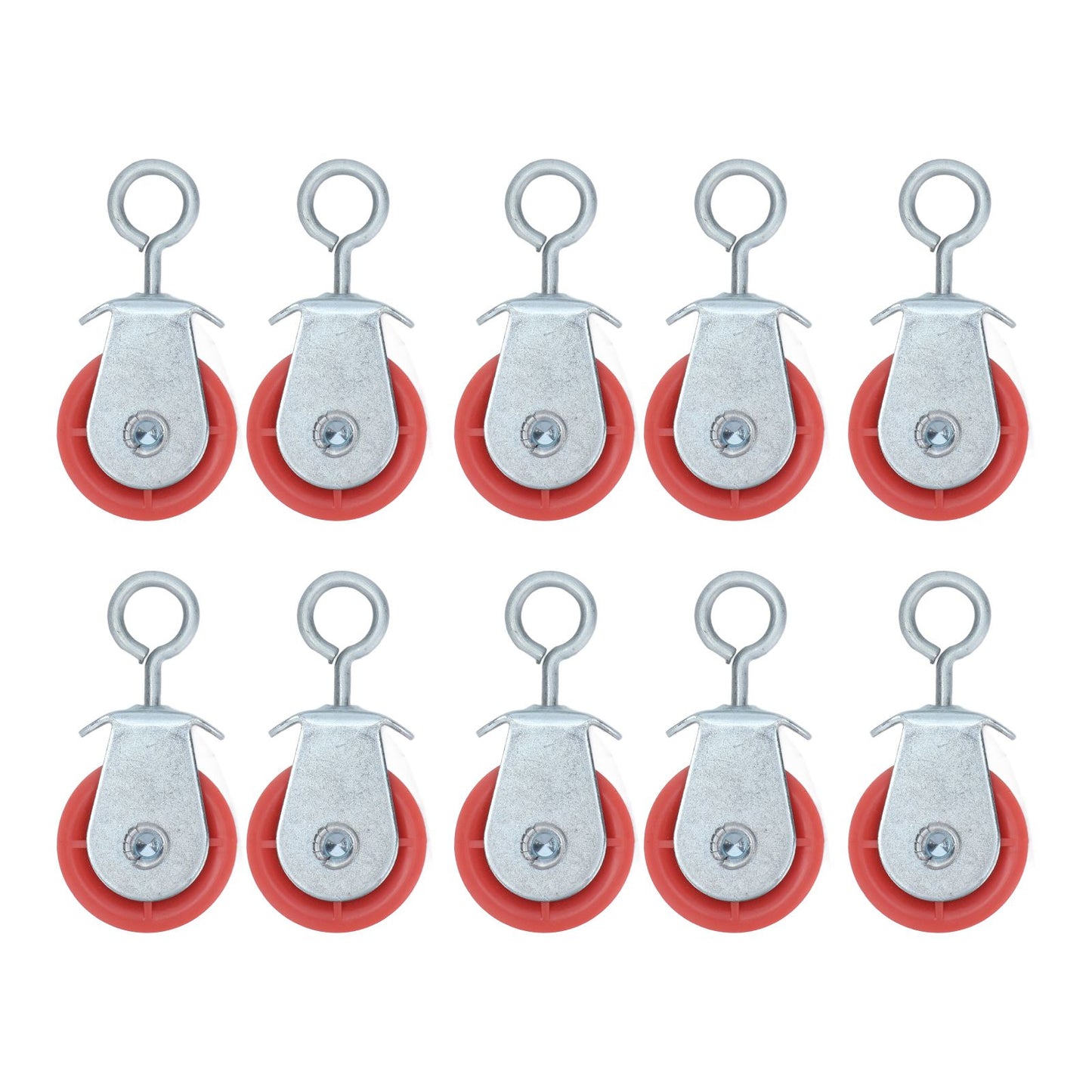 10pcs Waterline Fixed Pulley Medium Metal Automatic Poultry Products for Livestock Farm Chicken House - view 2
