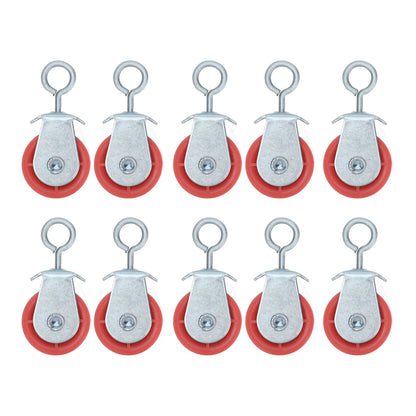 10pcs Waterline Fixed Pulley Medium Metal Automatic Poultry Products for Livestock Farm Chicken House - view 2