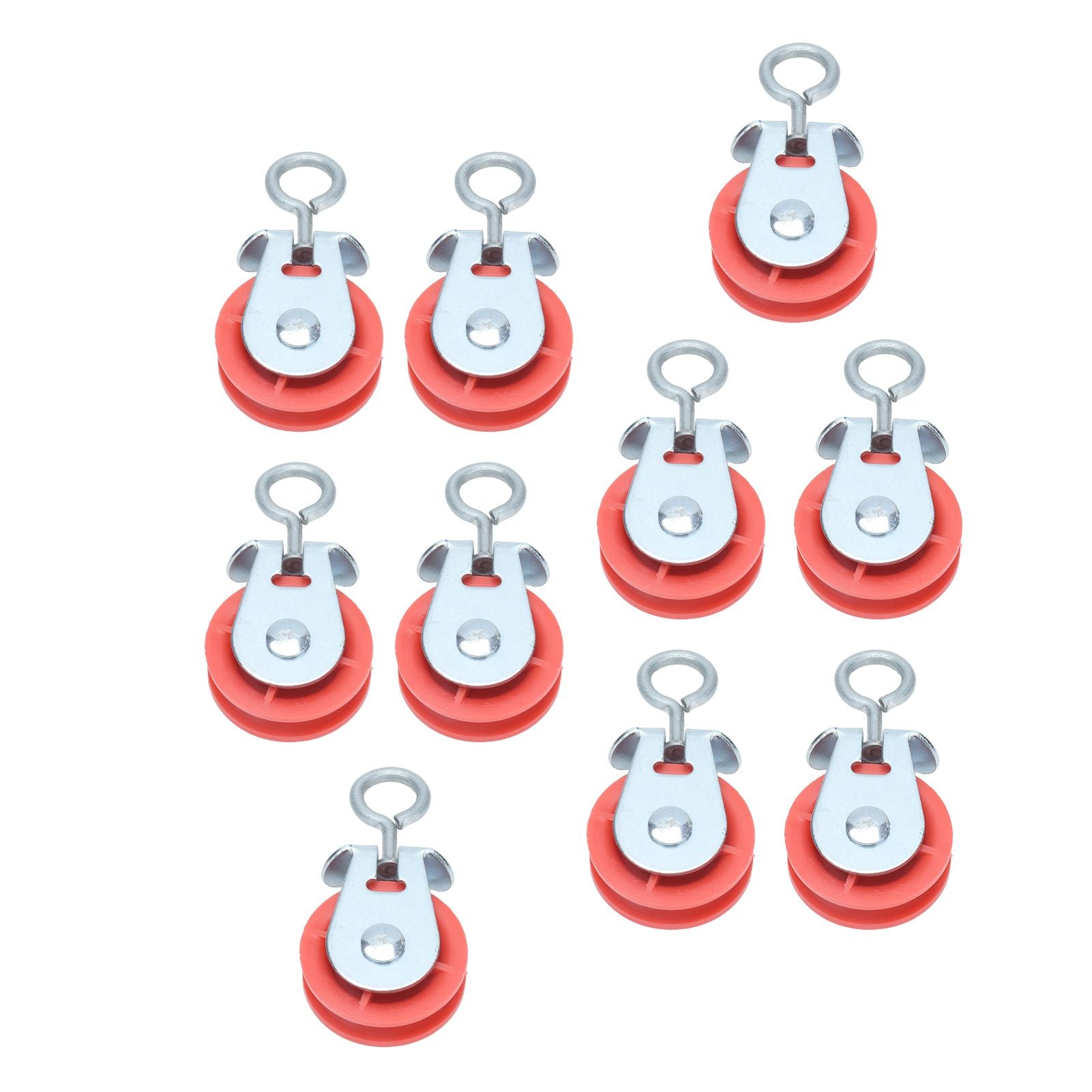 10pcs Waterline Fixed Pulley Medium Metal Automatic Poultry Products for Livestock Farm Chicken House - view 3