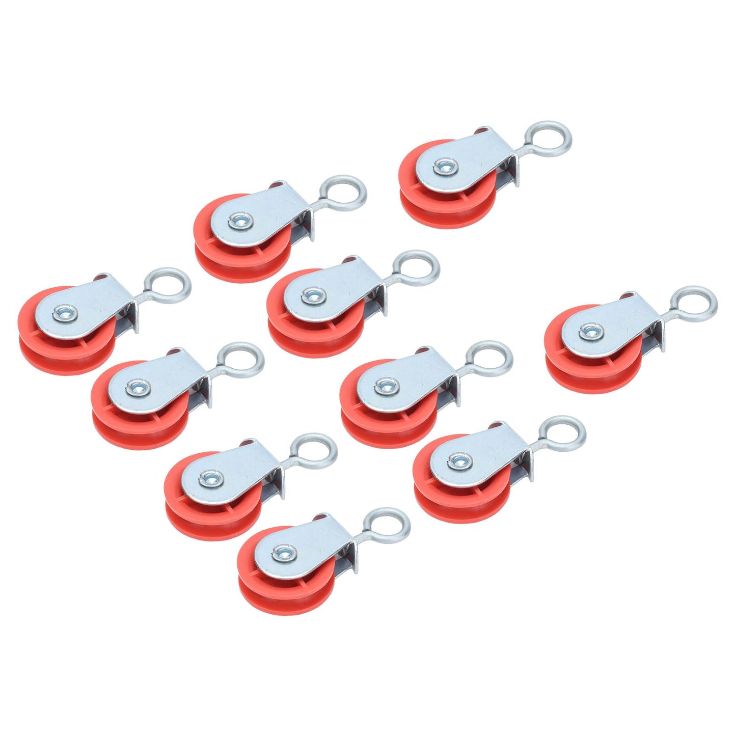 10pcs Waterline Fixed Pulley Medium Metal Automatic Poultry Products for Livestock Farm Chicken House - view 4