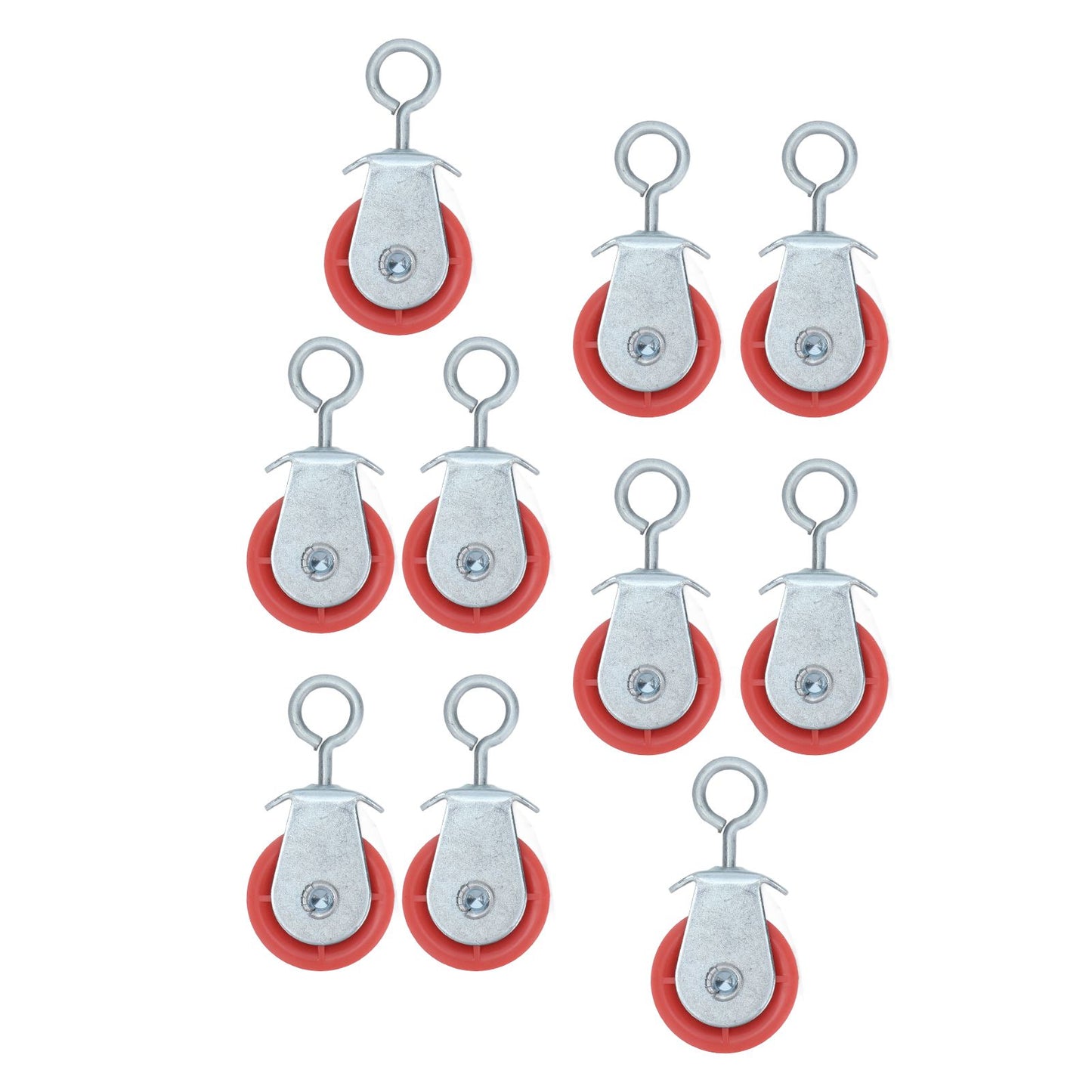 10pcs Waterline Fixed Pulley Medium Metal Automatic Poultry Products for Livestock Farm Chicken House - view 5