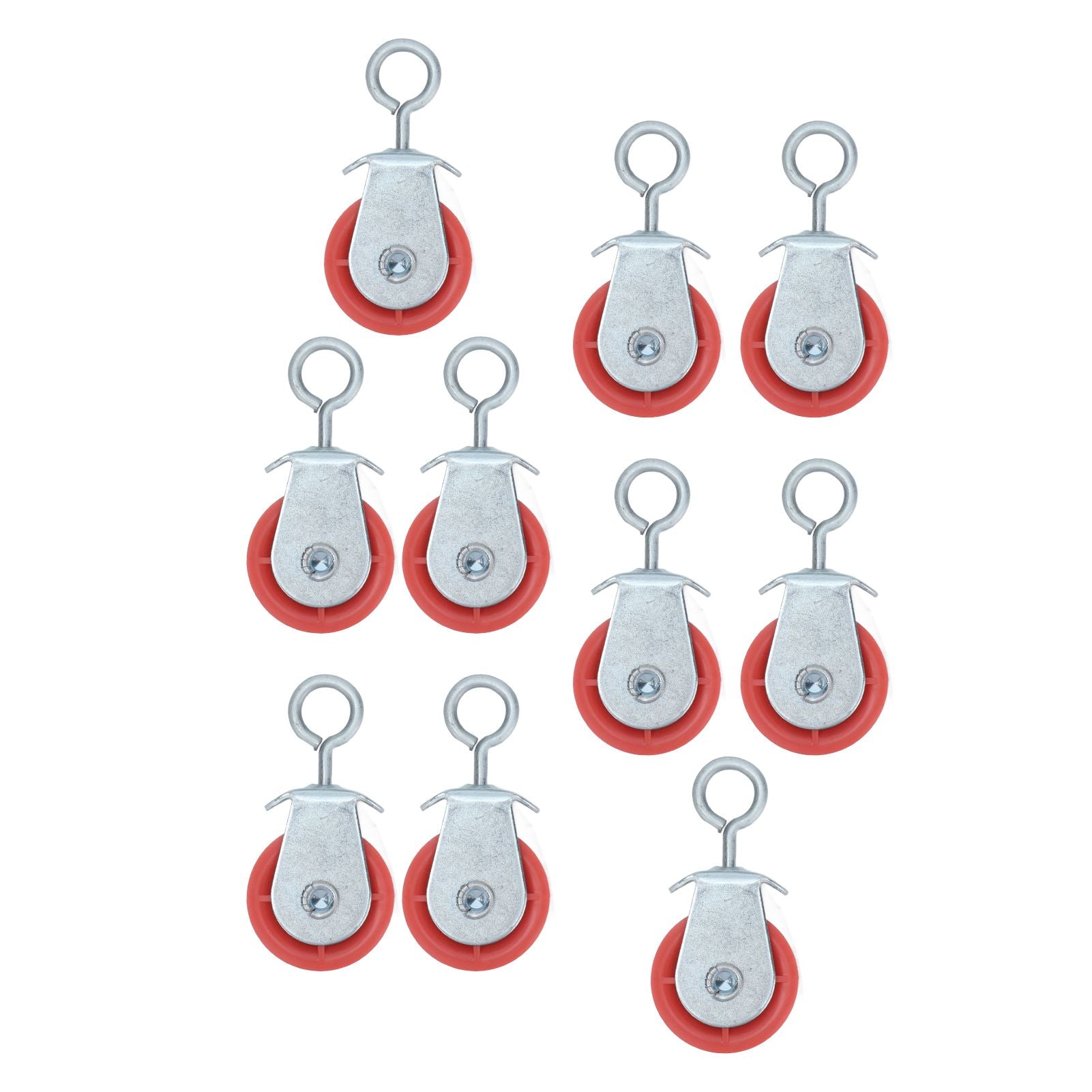 10pcs Waterline Fixed Pulley Medium Metal Automatic Poultry Products for Livestock Farm Chicken House - view 5