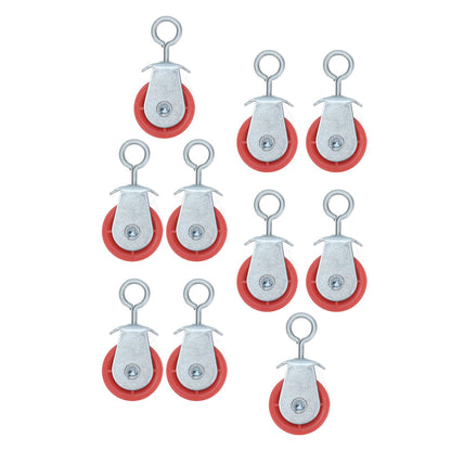10pcs Waterline Fixed Pulley Medium Metal Automatic Poultry Products for Livestock Farm Chicken House - view 5