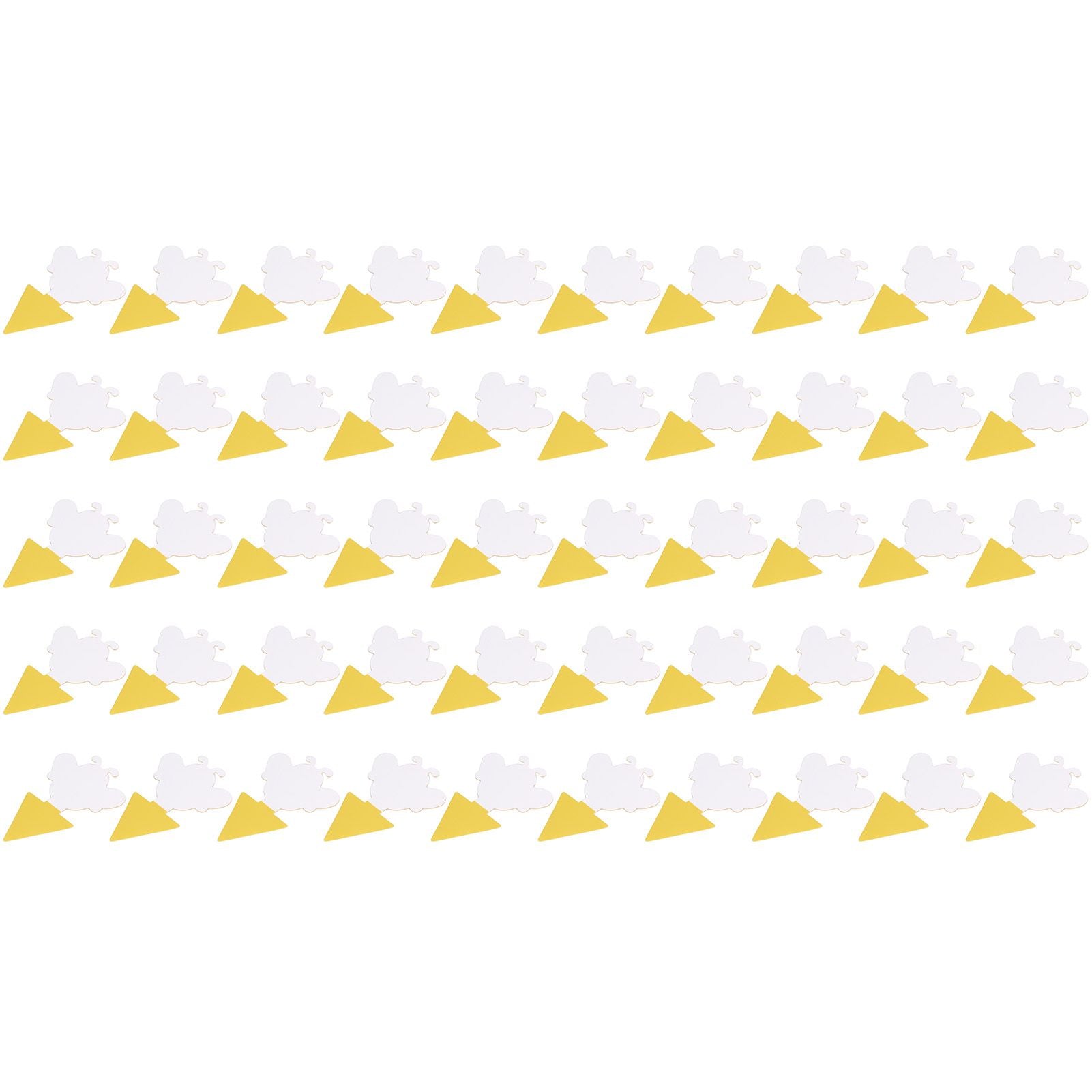 50Pcs Fungus Gnat Killer Effectively Catch Insects Strong Stickiness Easy to Use Insect Catching Board for Greenhouse Bee - view 2