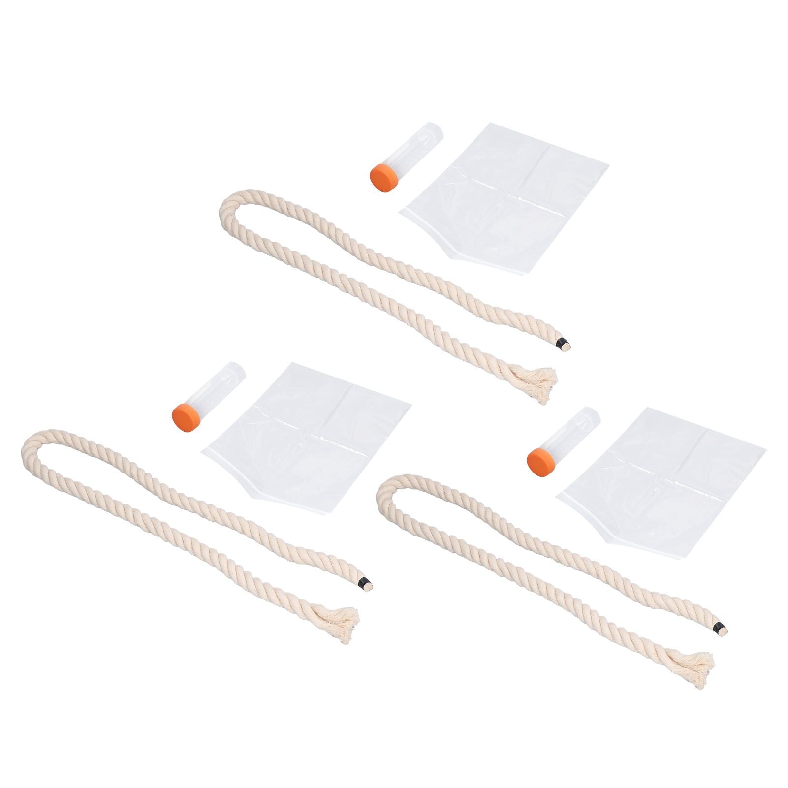 3Sets Saliva Sampling Rope Strong Practicability Complete Tools Soft Cotton Rope Swine Fever Detection Tool for Pigs - view 4