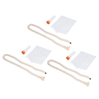 3Sets Saliva Sampling Rope Strong Practicability Complete Tools Soft Cotton Rope Swine Fever Detection Tool for Pigs - view 4
