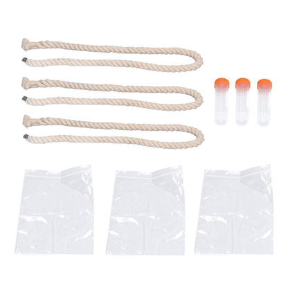 3Sets Saliva Sampling Rope Strong Practicability Complete Tools Soft Cotton Rope Swine Fever Detection Tool for Pigs - view 7