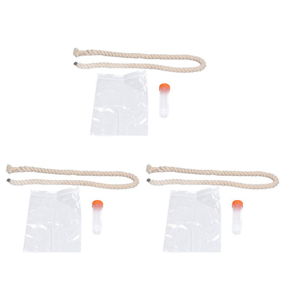 3Sets Saliva Sampling Rope Strong Practicability Complete Tools Soft Cotton Rope Swine Fever Detection Tool for Pigs - view 8