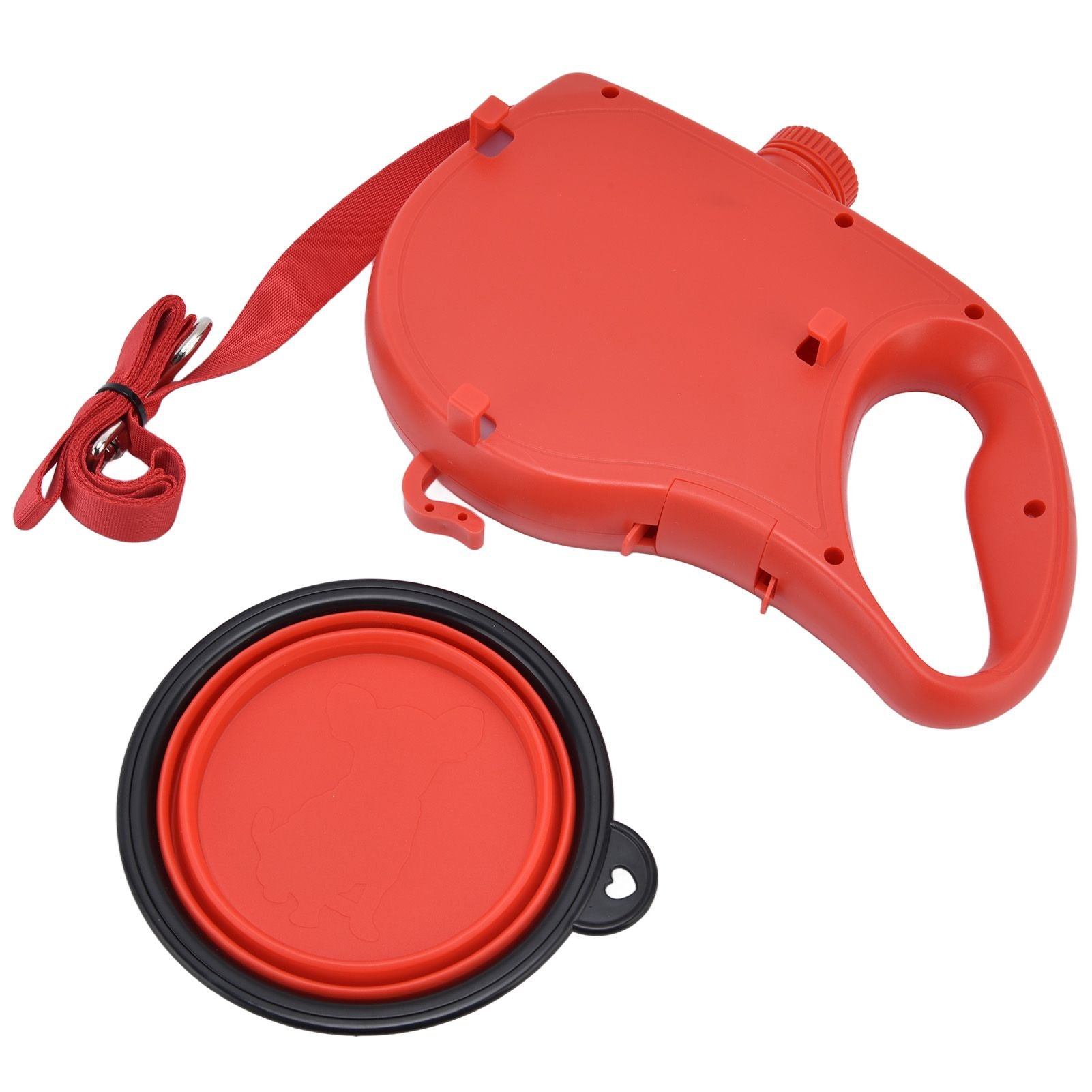Pet Leash Multifunction Hollow Inside Multicolor Optional Lightweight Portable Small Dog LeashRed - view 9