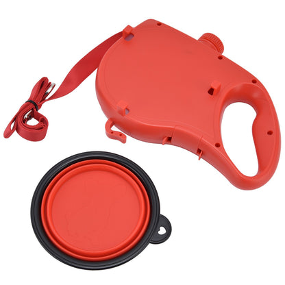 Pet Leash Multifunction Hollow Inside Multicolor Optional Lightweight Portable Small Dog LeashRed - view 9