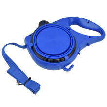 Pet Leash Multifunction Hollow Inside Multicolor Optional Lightweight Portable Small Dog LeashBlue