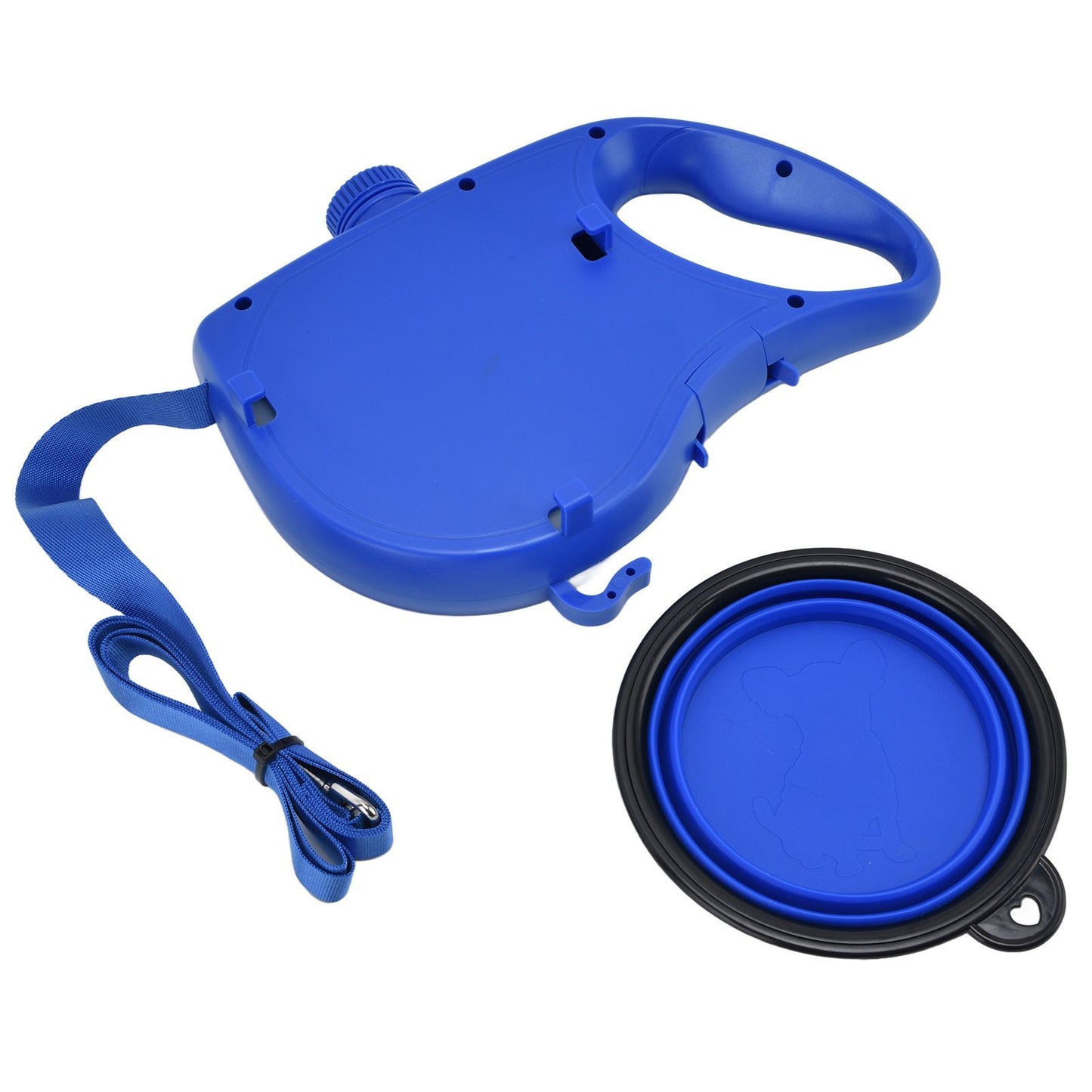 Pet Leash Multifunction Hollow Inside Multicolor Optional Lightweight Portable Small Dog LeashBlue - view 4