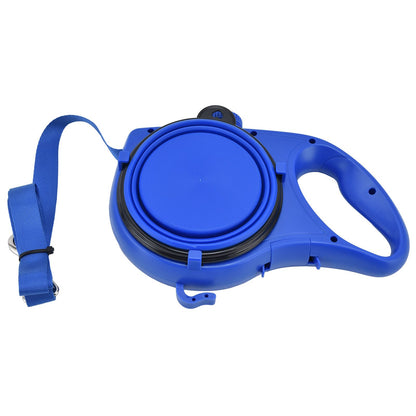 Pet Leash Multifunction Hollow Inside Multicolor Optional Lightweight Portable Small Dog LeashBlue - view 6
