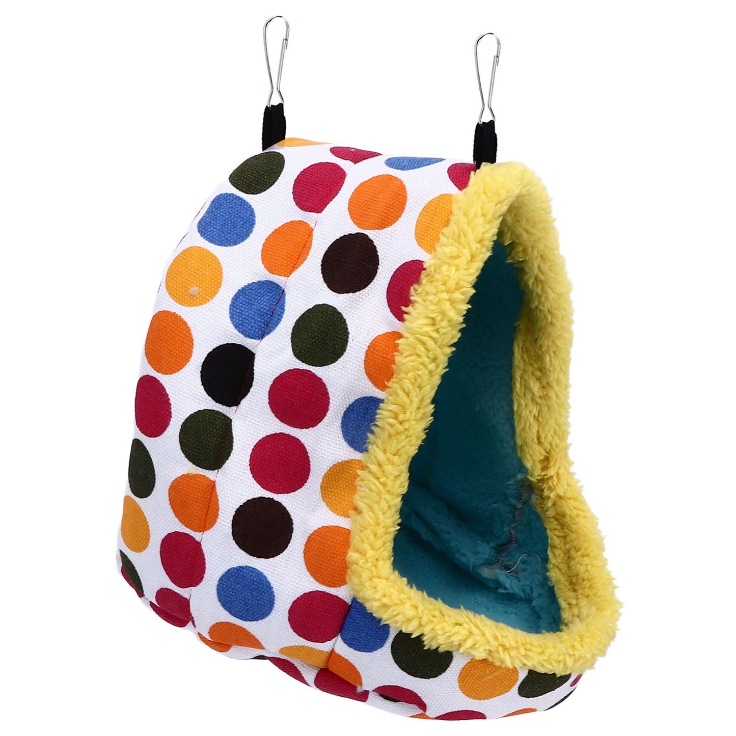 Pet Hamster Cave Bed Soft Comfortable Foldable Portable Thick Warm Easy Cleaning Small Animal House - view 5