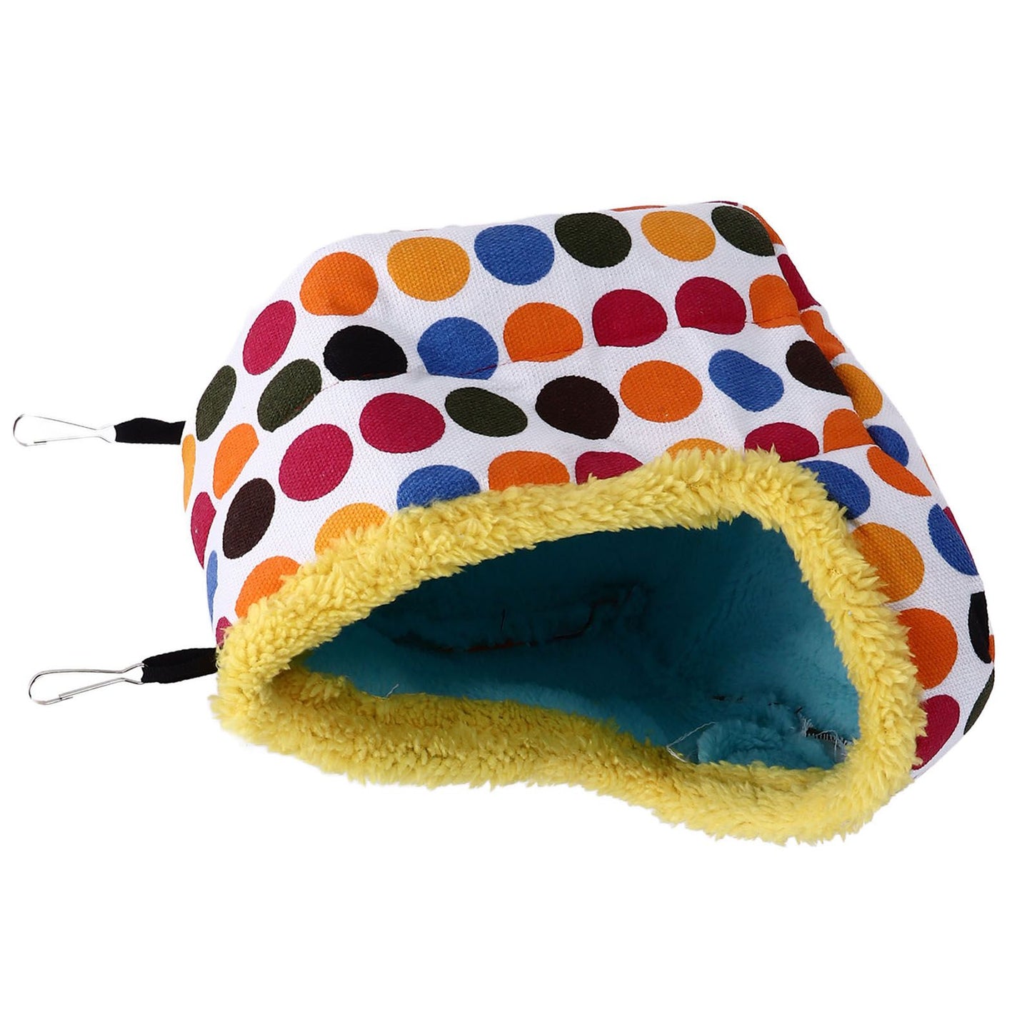 Pet Hamster Cave Bed Soft Comfortable Foldable Portable Thick Warm Easy Cleaning Small Animal House - view 6