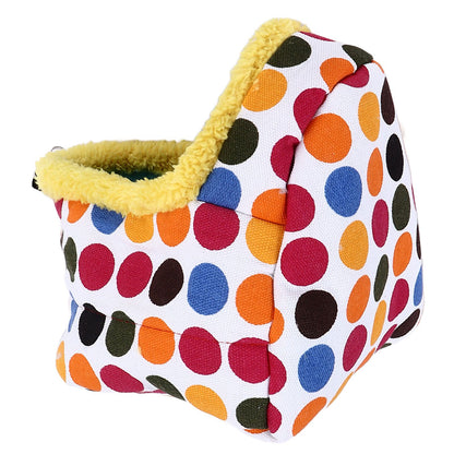 Pet Hamster Cave Bed Soft Comfortable Foldable Portable Thick Warm Easy Cleaning Small Animal House - view 9