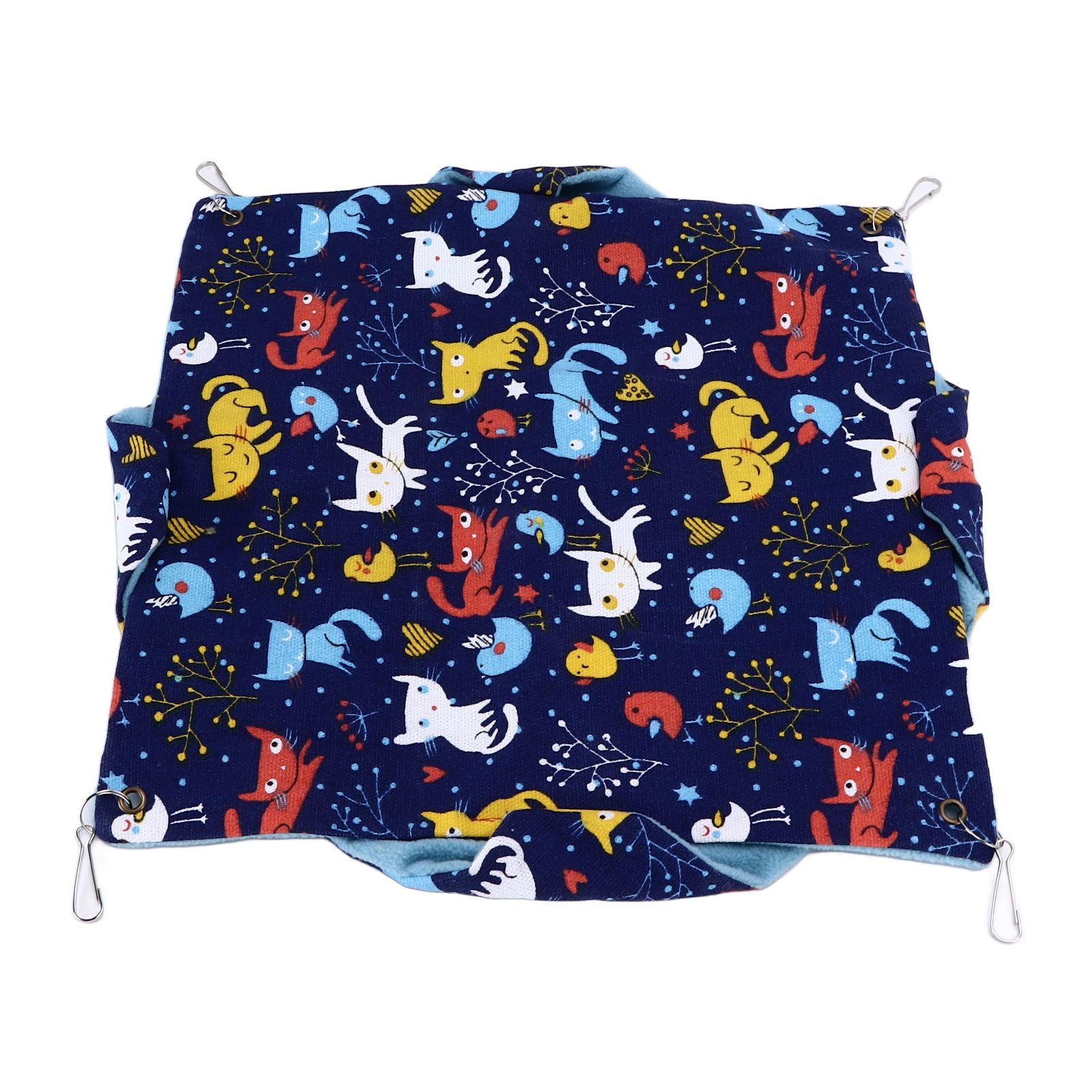 Pet Double Layer Warm Hammock Safe Warm Foldable Hanging Pet Sleeping Bag for Small Pets Hamster - view 2