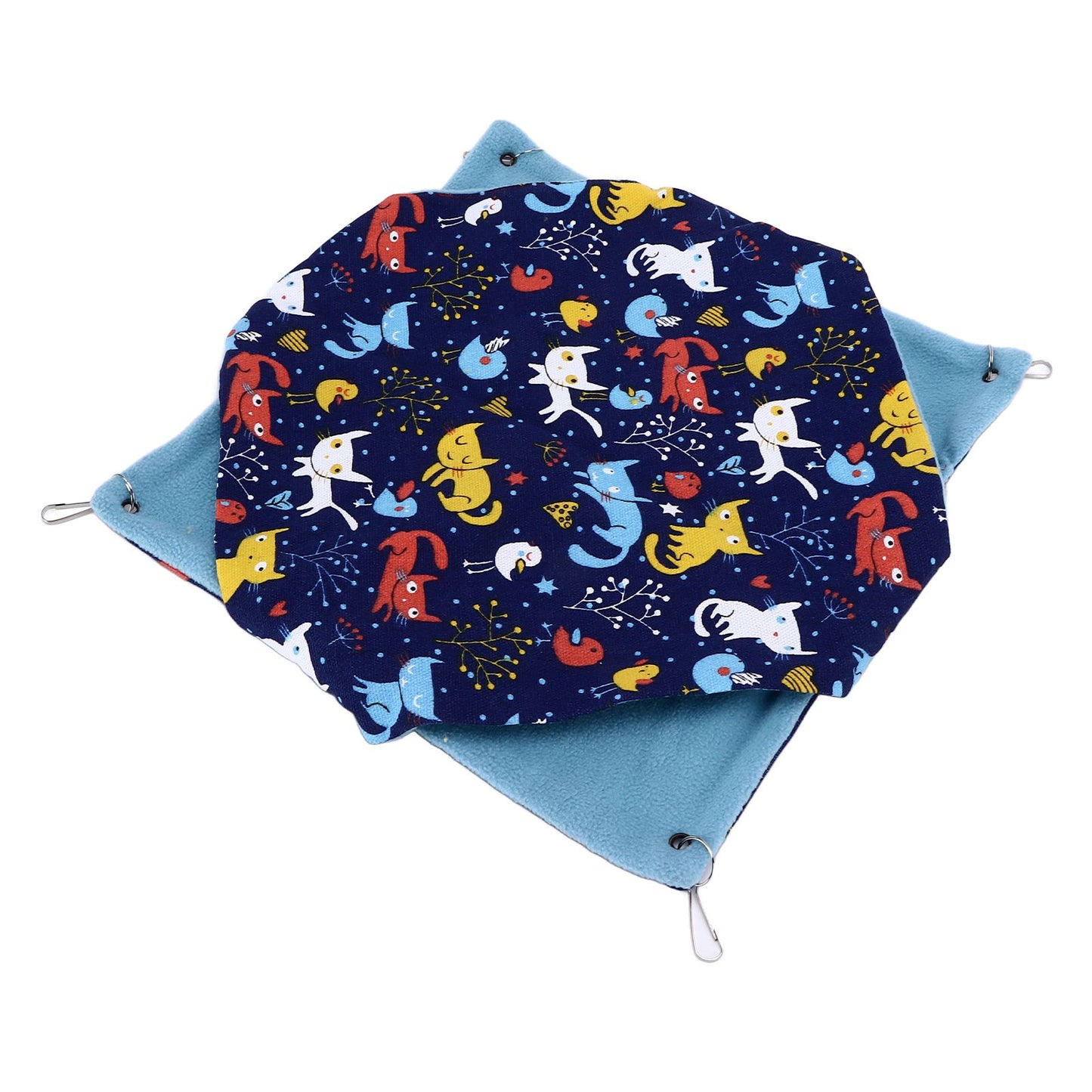 Pet Double Layer Warm Hammock Safe Warm Foldable Hanging Pet Sleeping Bag for Small Pets Hamster - view 5