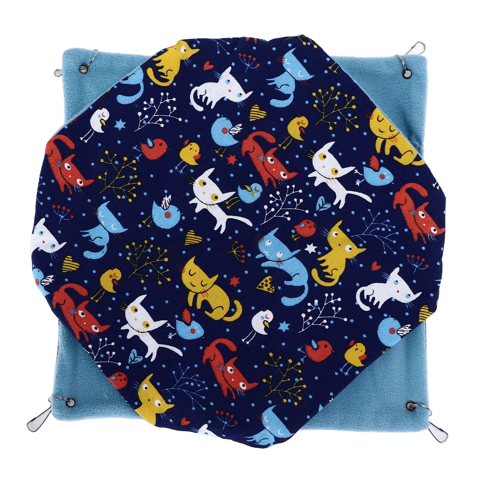 Pet Double Layer Warm Hammock Safe Warm Foldable Hanging Pet Sleeping Bag for Small Pets Hamster - view 6