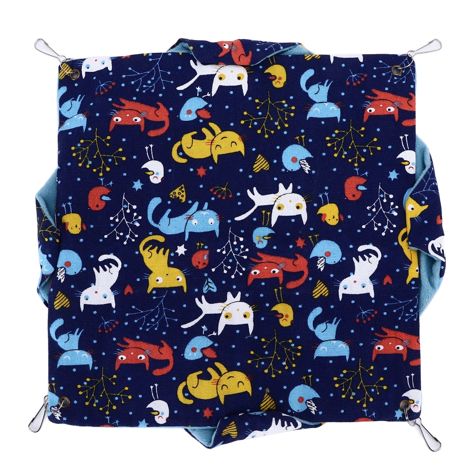 Pet Double Layer Warm Hammock Safe Warm Foldable Hanging Pet Sleeping Bag for Small Pets Hamster - view 7