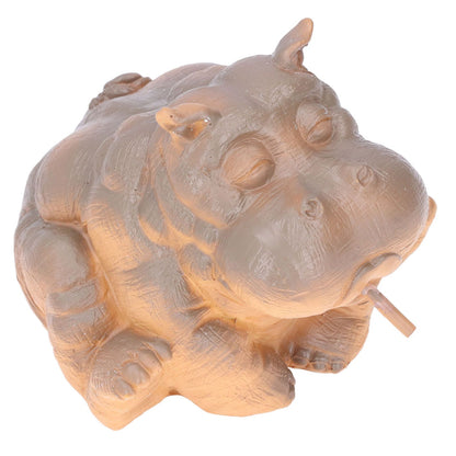 Hippo Decor Hippo Appearance Fine Workmanship Resin Material Small Volume Pond Spitters - view 5