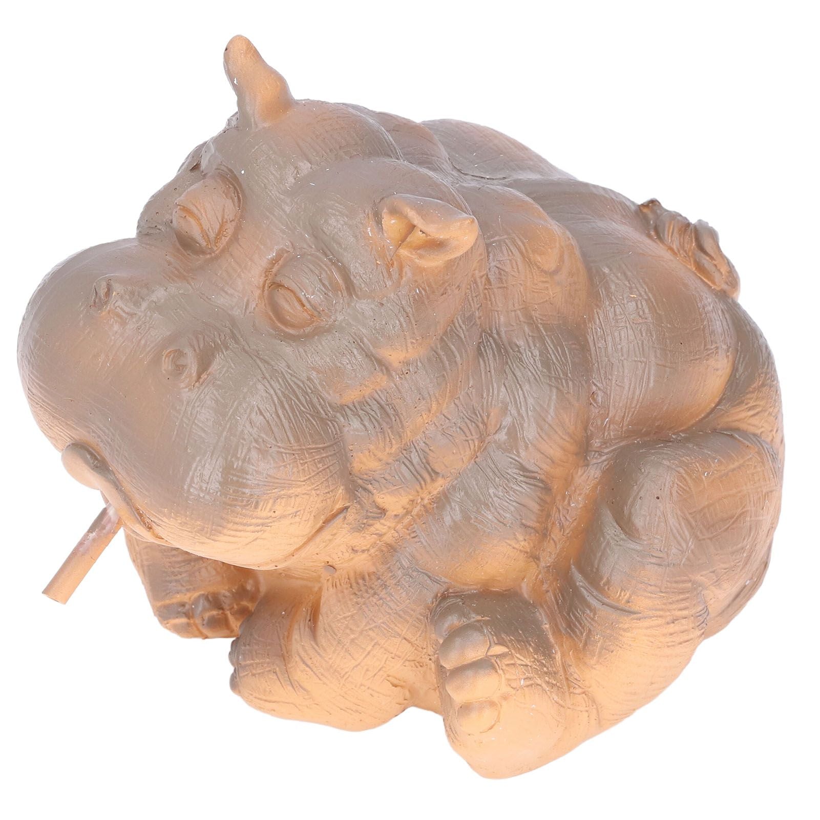 Hippo Decor Hippo Appearance Fine Workmanship Resin Material Small Volume Pond Spitters - view 8