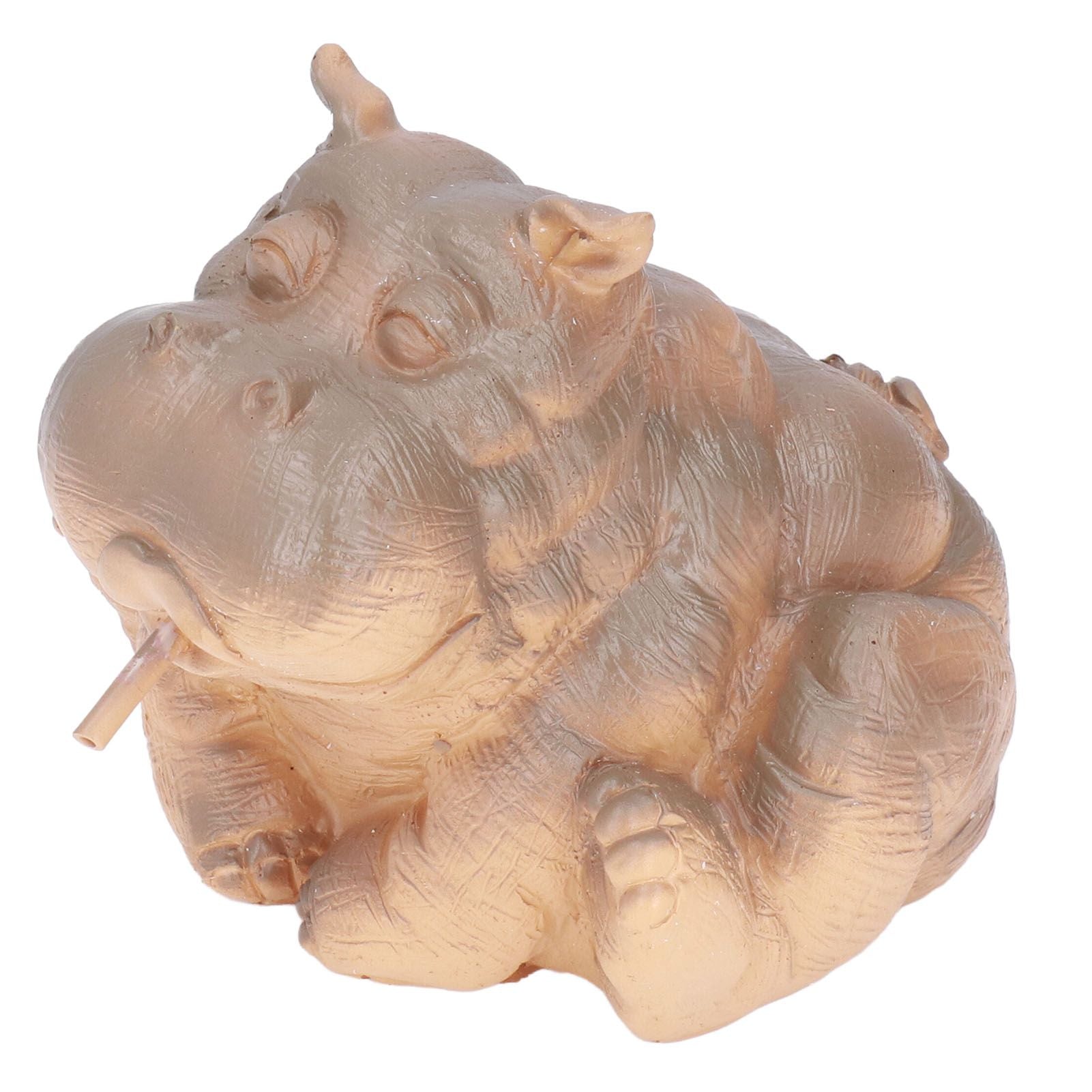 Hippo Decor Hippo Appearance Fine Workmanship Resin Material Small Volume Pond Spitters - view 10
