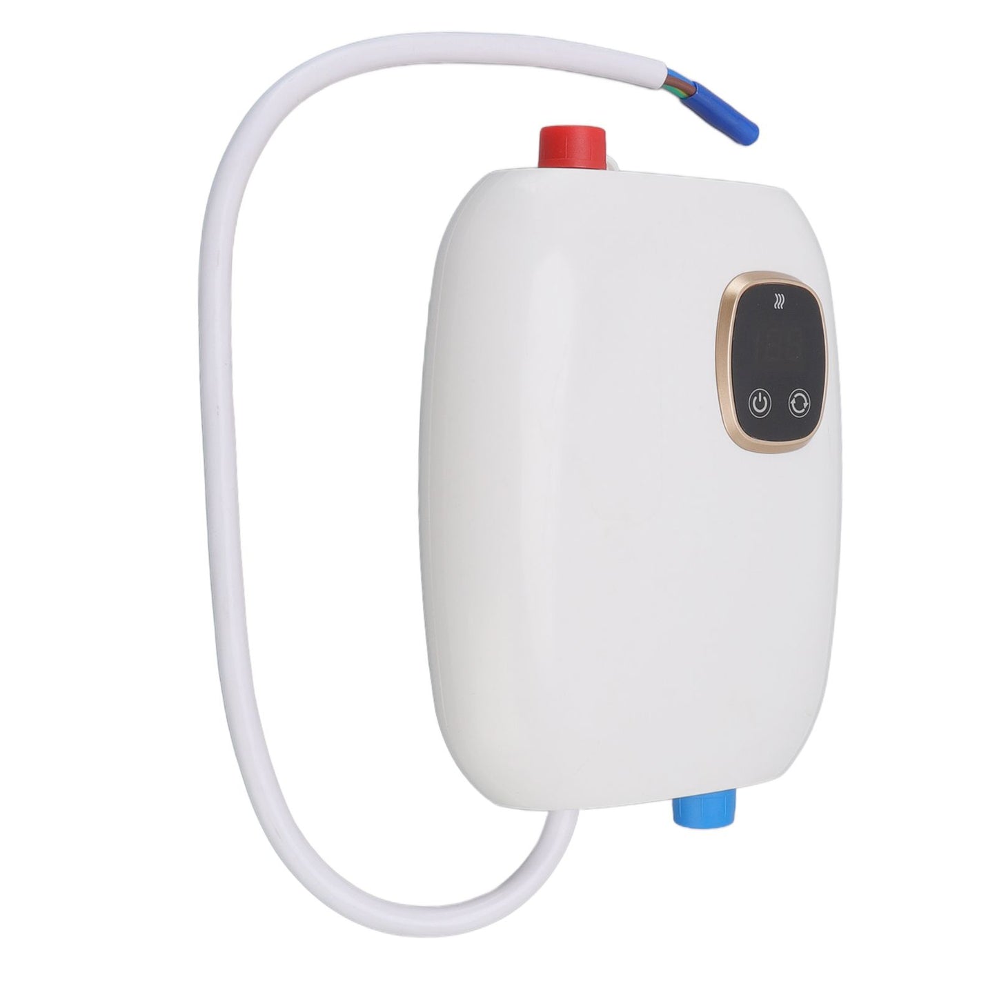 5500W Small Electric Instant Hot Water Heater with Digital Touch Screen Smart Thermostat Water Heater 220V - view 3