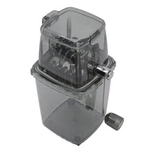Manual Ice Crusher Small Portable Shaver Hand Operated Snow Cone Machine for Home Grey - view 2
