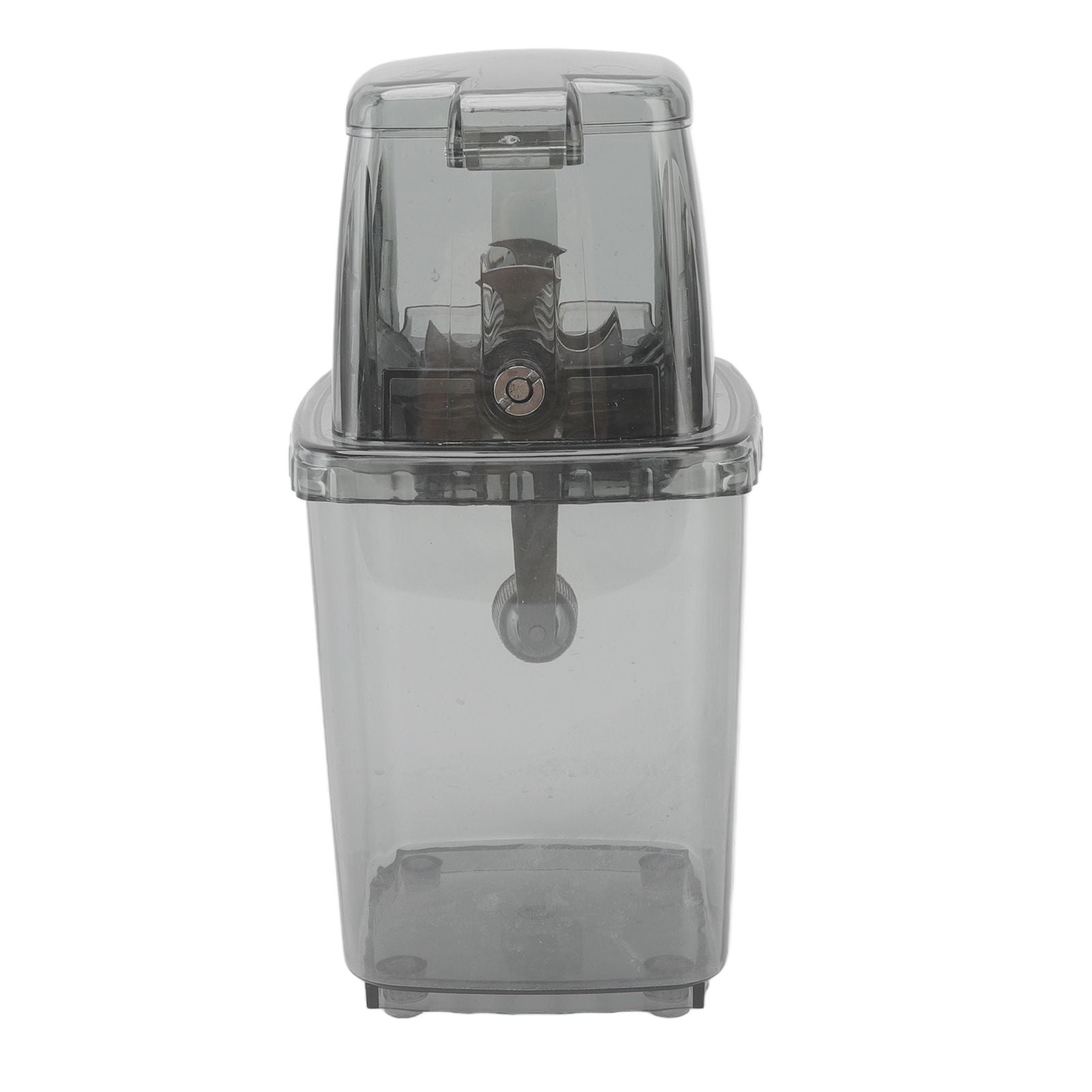 Manual Ice Crusher Small Portable Shaver Hand Operated Snow Cone Machine for Home Grey - view 9