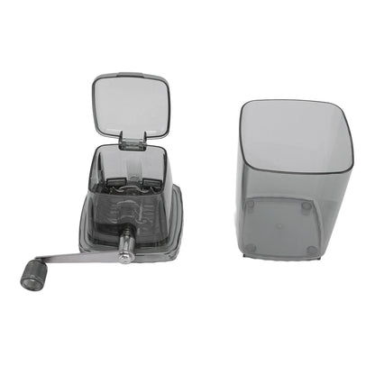 Manual Ice Crusher Small Portable Shaver Hand Operated Snow Cone Machine for Home Grey - view 10