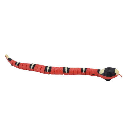 Interactive Cat Toy Smart Sensing Electronic Toy Snake Simulation Animal Model for Pet Obstacle Avoidance Training - view 6