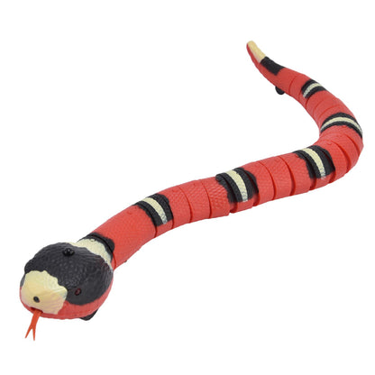 Interactive Cat Toy Smart Sensing Electronic Toy Snake Simulation Animal Model for Pet Obstacle Avoidance Training - view 9