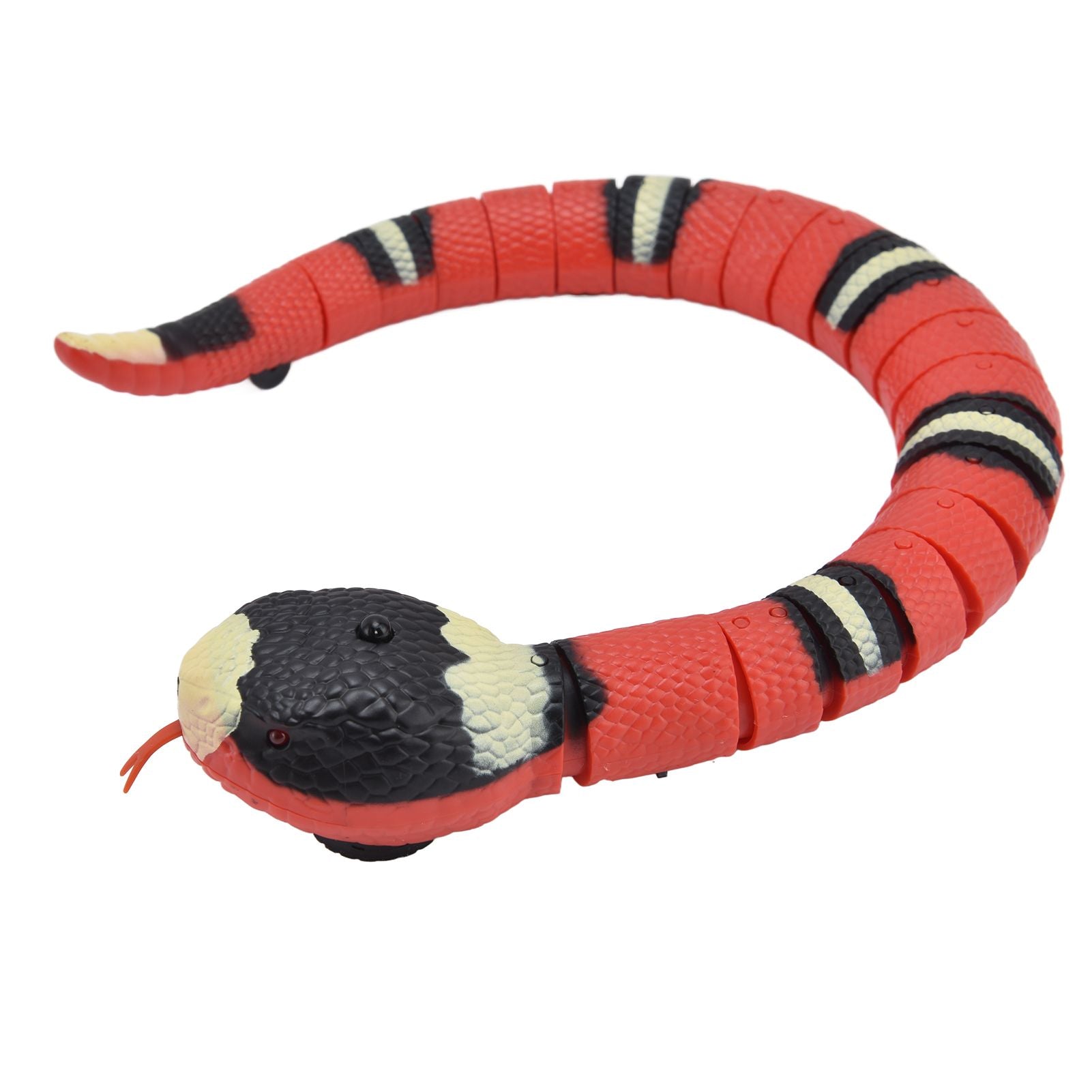 Interactive Cat Toy Smart Sensing Electronic Toy Snake Simulation Animal Model for Pet Obstacle Avoidance Training - view 10