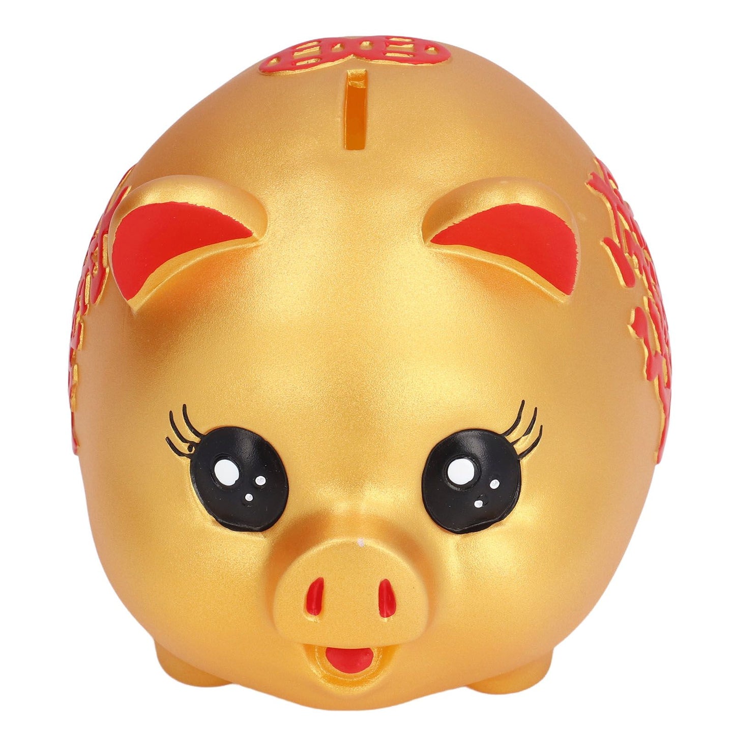 Piggy Bank Cute Cartoon Pig Shape Anti Falling Kids Coin Bank for Gift Home Decoration Coins Storage Middle Size(700 Pieces Storage) - view 9