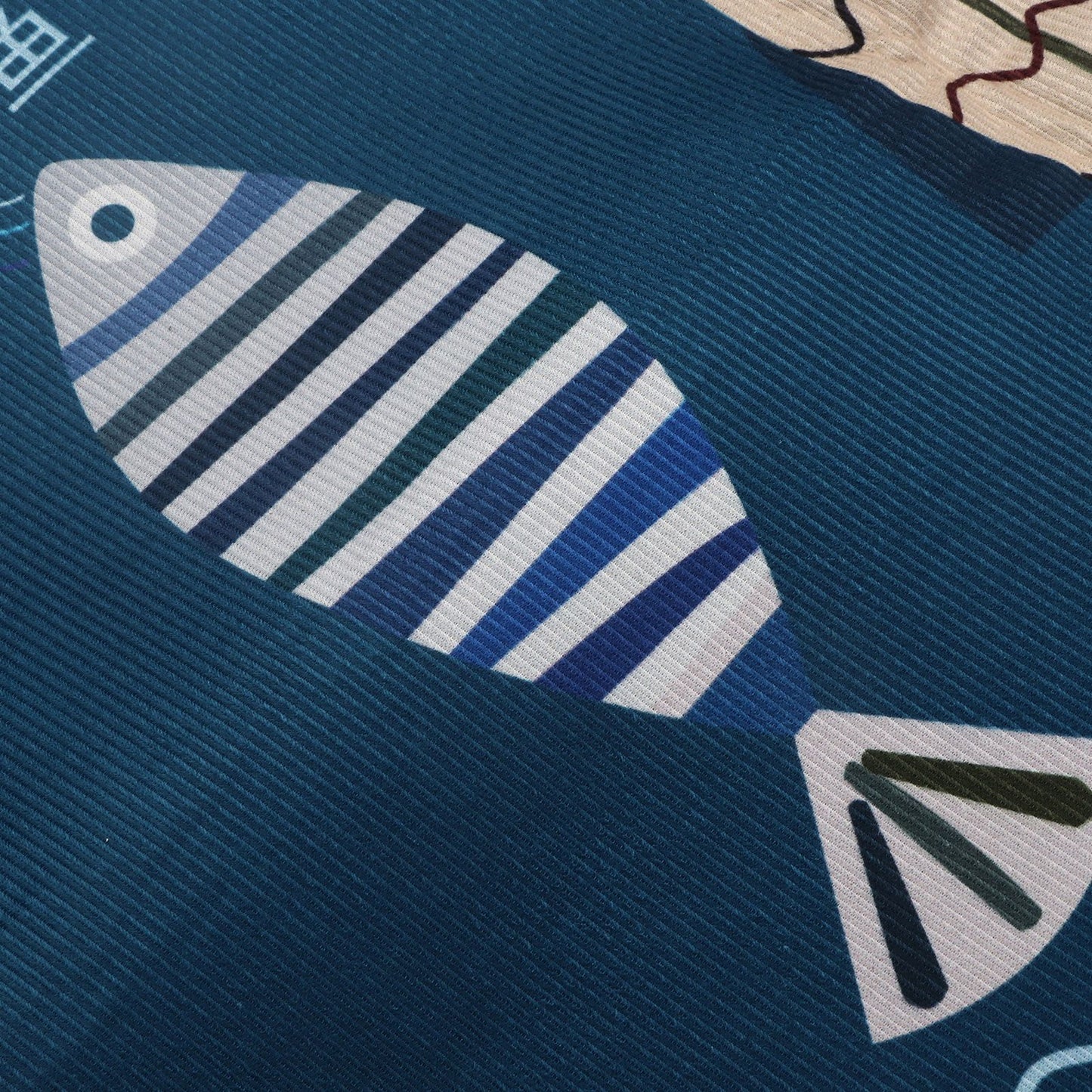 Floor Mat Prevent Slip Wearable Comfortable Cute Pattern Kitchen Pad for Living Room Bathroom Doorway Fish 40x60cm / 15.8x23.6in - view 6