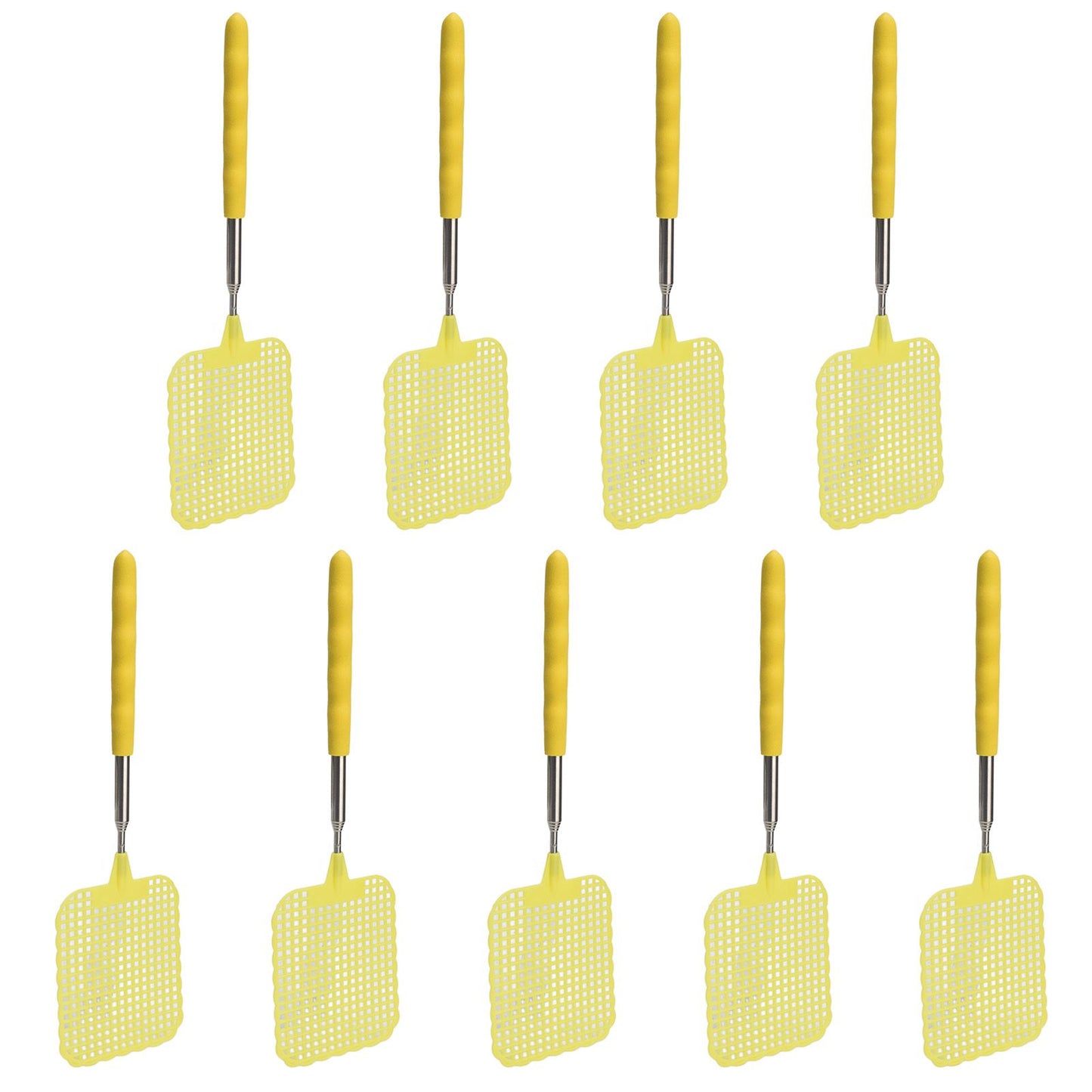9PCS Retractable Fly Swatter Telescopic Extendable Fly Swatter Prevent Pest Mosquito Tool - view 2