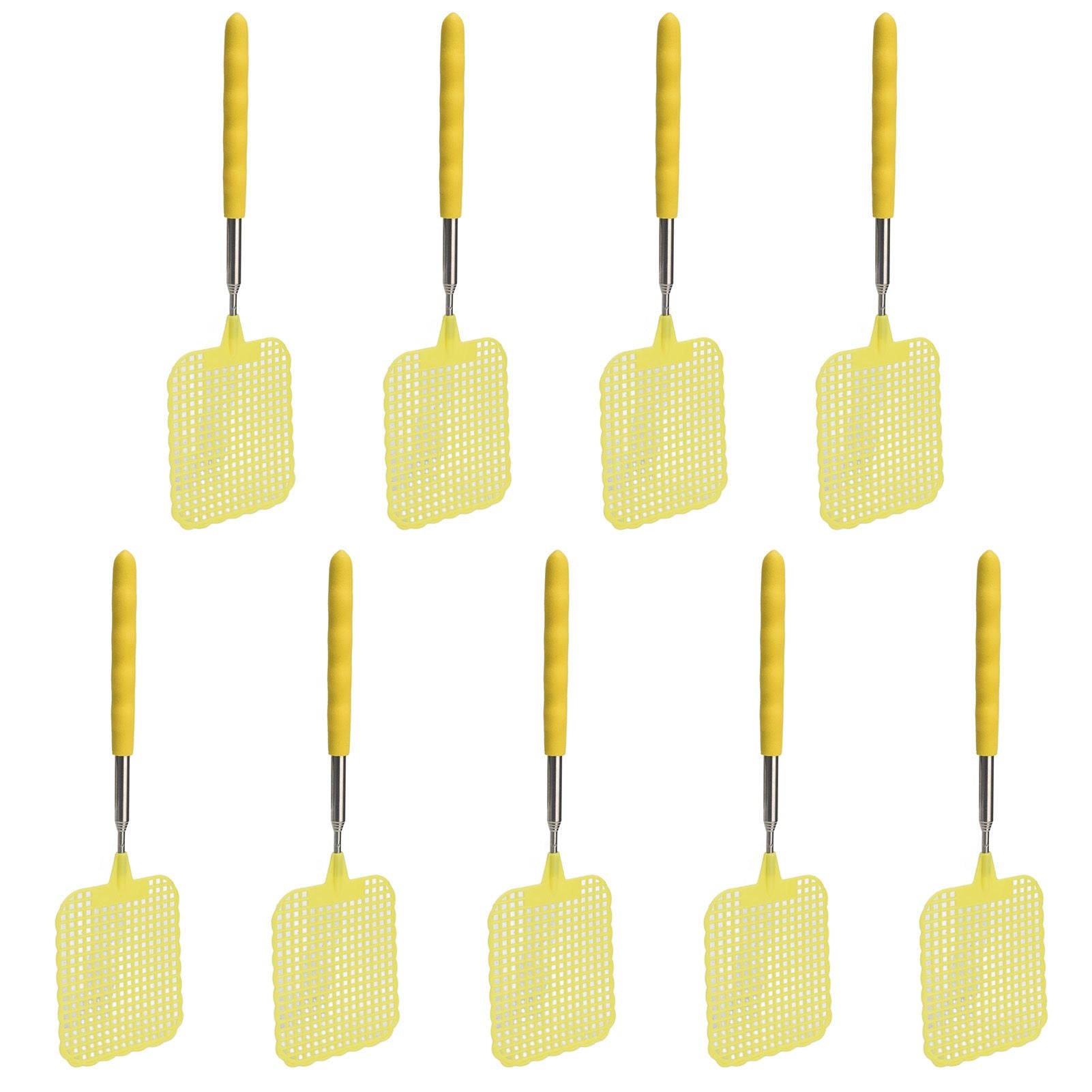 9PCS Retractable Fly Swatter Telescopic Extendable Fly Swatter Prevent Pest Mosquito Tool - view 2